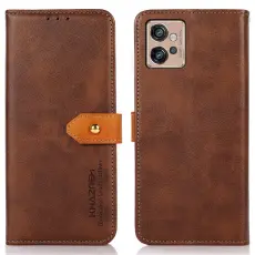 KHAZNEH KHAZNEH Motorola Moto G32 Fodral Dual Color Brun