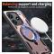  Xiaomi Redmi Note 14 5G Skal MagSafe Kickstand Hybrid Roséguld