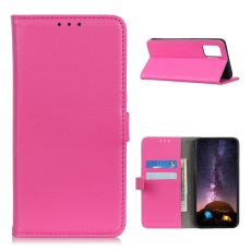  Xiaomi Mi 10T / 10T Pro - Litchi L&auml;der Fodral - Rosa