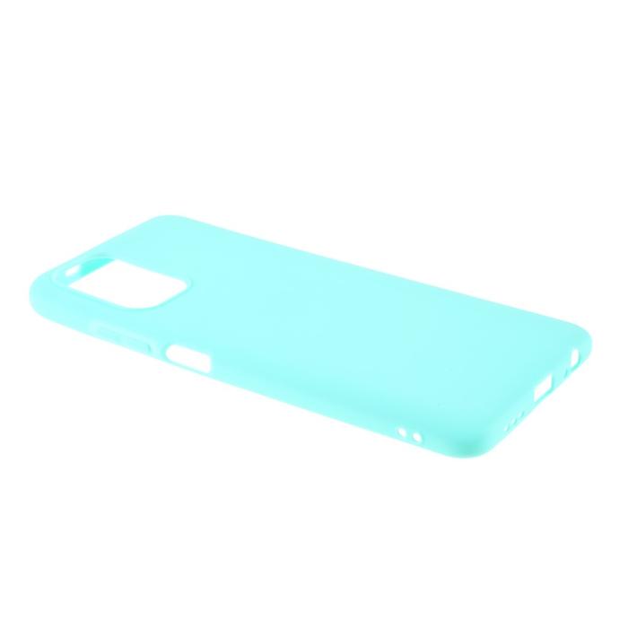 Bild 4,  Xiaomi Redmi Note 10S - Matt TPU Skal - Ljus Blå