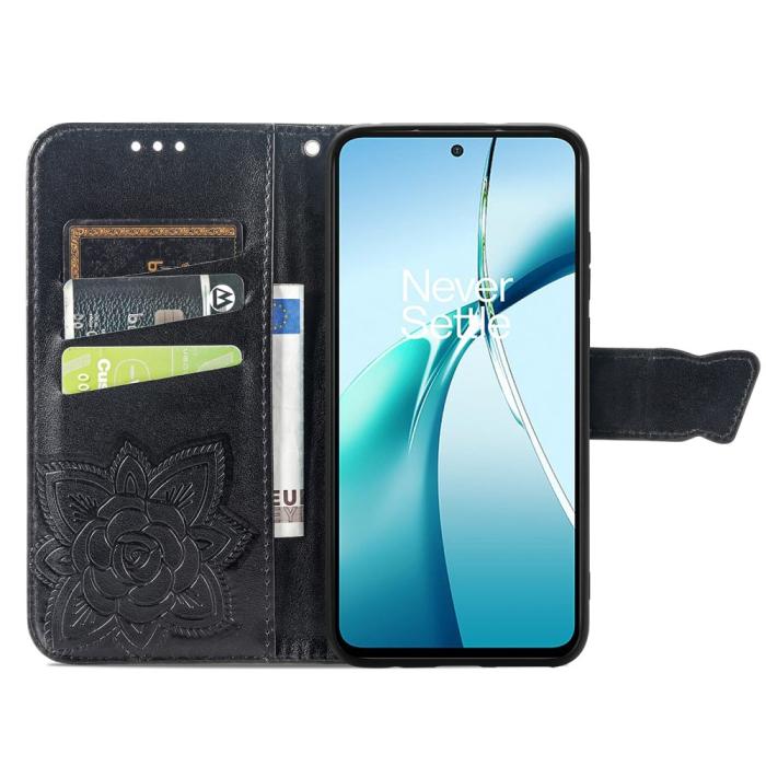 Bild 3,  Samsung Galaxy S25 Edge Fodral Med Fjäril Tryck Svart