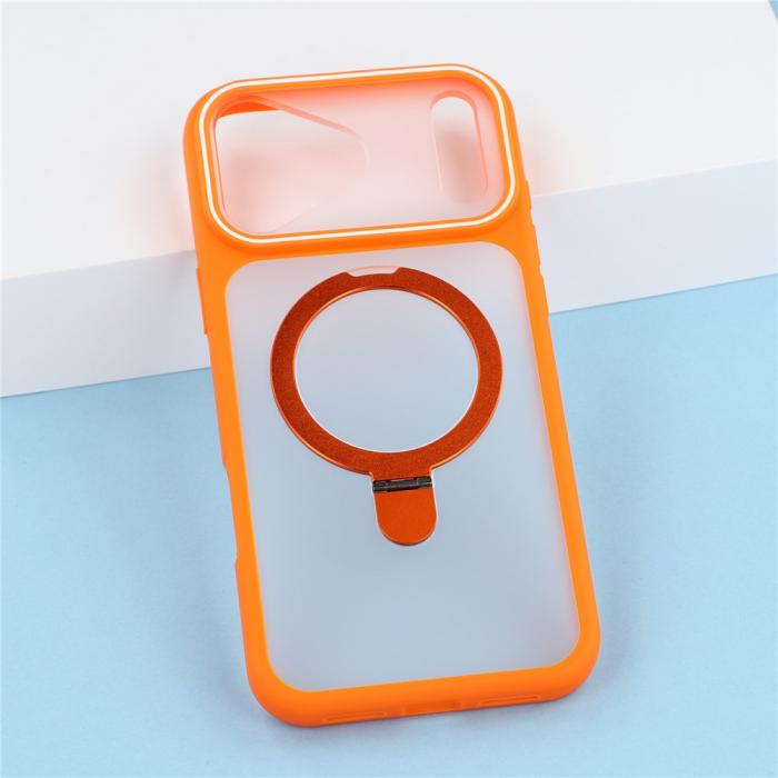 Bild 6,  iPhone 18 Pro Max/17 Pro Max Skal MagSafe Stativ Orange