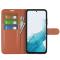  Samsung Galaxy A54 5G Fodral Litchi Läder Brun