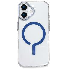  iPhone 17 Skal MagSafe Transparent / Bl&aring;