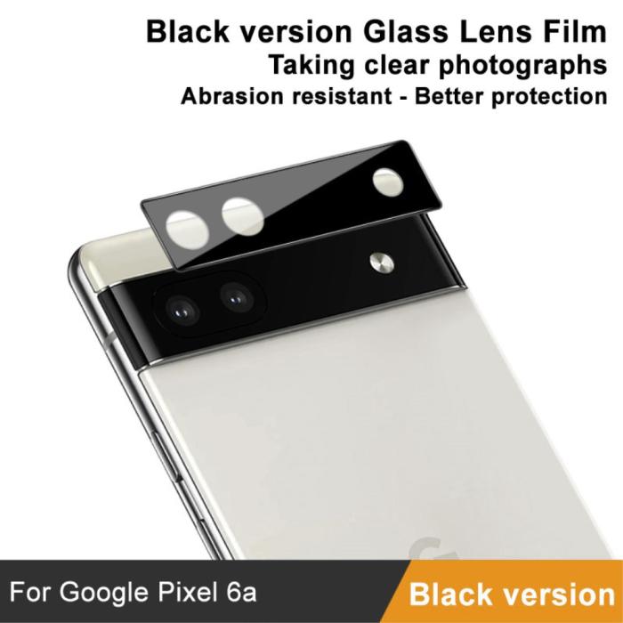 Bild 3, IMAK IMAK Google Pixel 6A Linsskydd Härdat Glas Svart