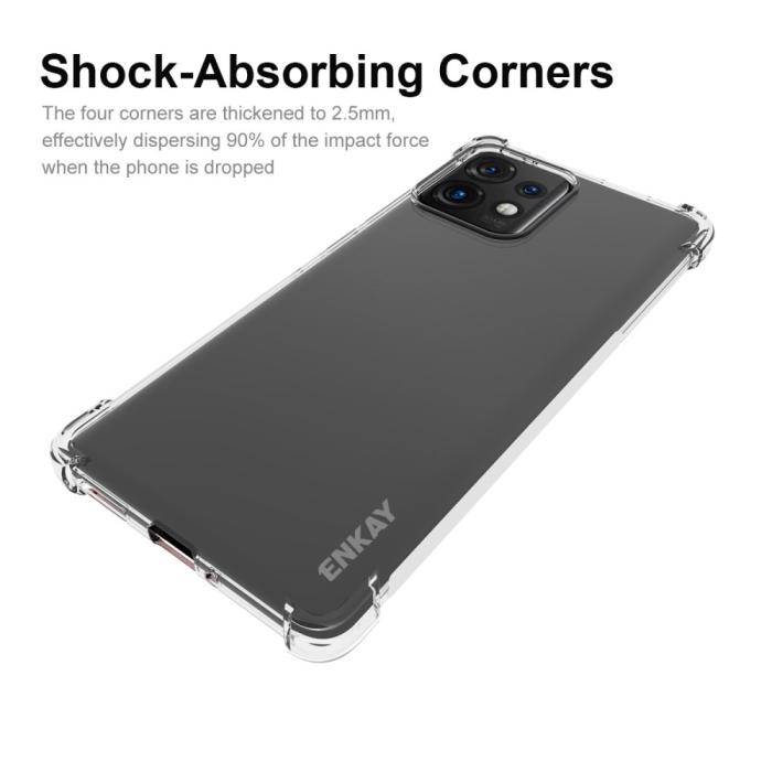 Bild 2, ENKAY ENKAY Motorola Edge 40 Pro 5G Skal Shockproof TPU Transparent