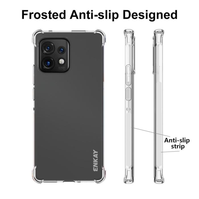 Bild 4, ENKAY ENKAY Motorola Edge 40 Pro 5G Skal Shockproof TPU Transparent