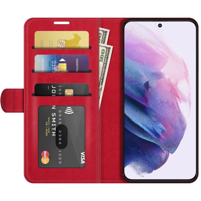 Bild 2,  OnePlus 7 Fodral Läder - Röd