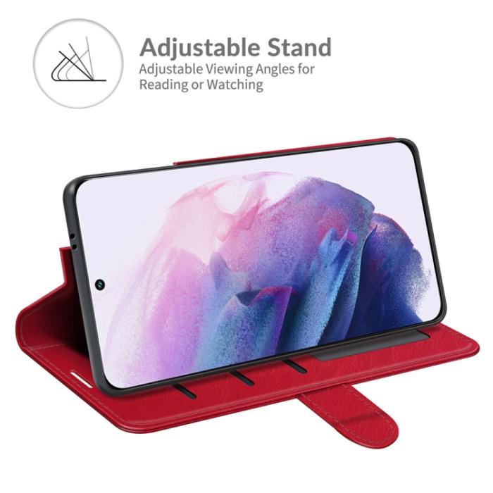 Bild 3,  OnePlus 7 Fodral Läder - Röd