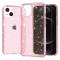  iPhone 15 Skal Hybrid Glitter Rosa