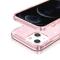  iPhone 15 Skal Hybrid Glitter Rosa