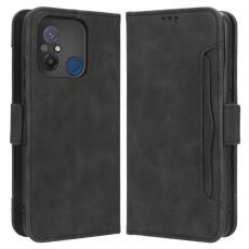  Xiaomi Redmi 12C 4G Fodral Med Avtagbart Kortfodral Svart