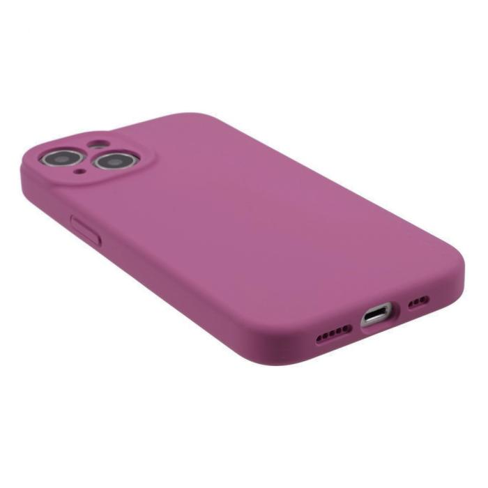 Bild 5,  iPhone 15 Plus Skal Liquid Silikon Rosa Pitaya