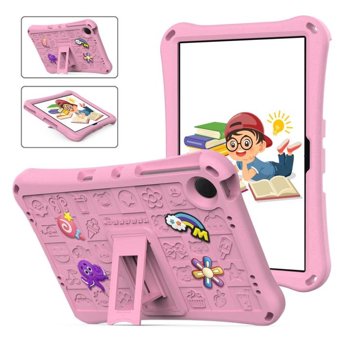 Bild 2,  Samsung Galaxy Tab A11 Plus / A9 Plus Skal EVA Kickstand Rosa