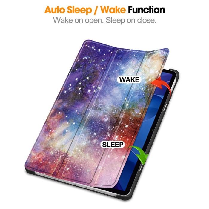 Bild 3,  Xiaomi Redmi Pad 2 Fodral Tri-Fold Cosmic Space