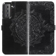  Samsung Galaxy S22 Plus Fodral Mandala L&auml;der Svart