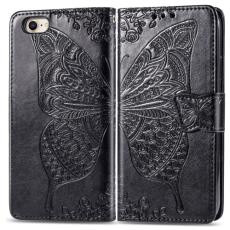  iPhone 7/8/SE Fodral Fj&auml;ril Tryck Svart