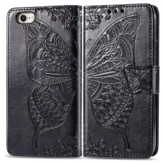  iPhone 7/8/SE Fodral Fj&auml;ril Tryck Svart