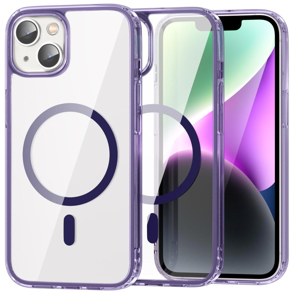 ColorPop ColorPop iPhone 14 Plus Skal CH MagSafe Transparent/Lila