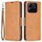  Xiaomi Redmi Note 14 4G Fodral Läder Solid Shark Brun