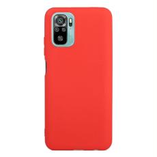  Xiaomi Redmi Note 10S - Matt Shockproof TPU Skal - R&ouml;d