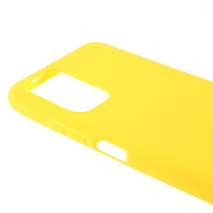 Bild 6,  Xiaomi Redmi Note 10S - Matt TPU Skal - Gul