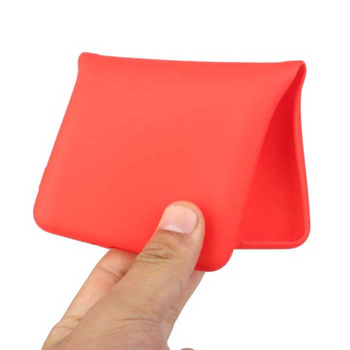 Bild 4,  Xiaomi Redmi Note 10S - Matt Shockproof TPU Skal - Röd