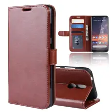  Nokia 3.2 - Pl&aring;nboksfodral - Brun