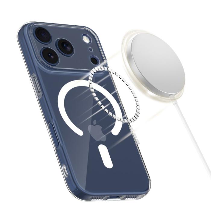 Bild 2, Tech-Protect Tech-Protect iPhone 17 Pro Max Skal MagSafe FlexAir Transparent