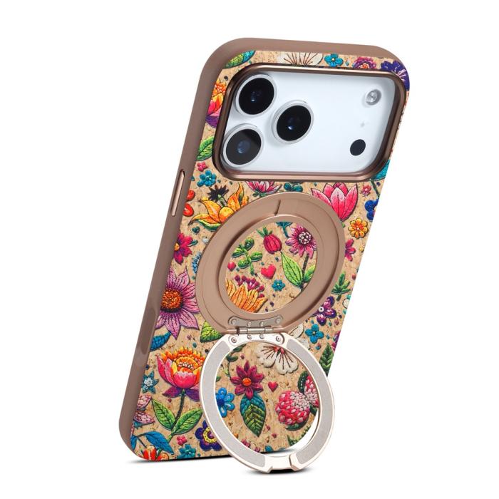 Bild 4, DENIOR DENIOR iPhone 18 Pro Max/17 Pro Max Skal MagSafe Blommor
