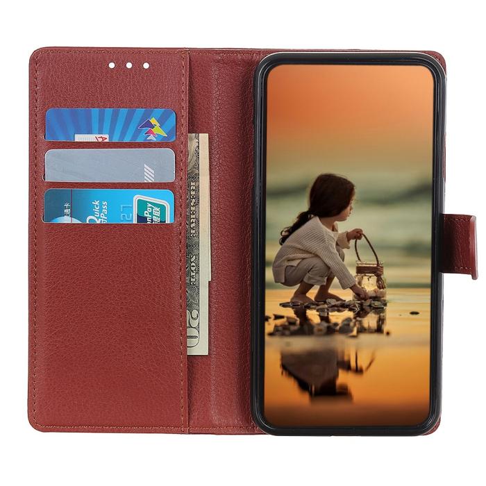Bild 2,  Samsung Galaxy A27 5G Fodral PU Läder Brun