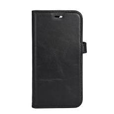 Buffalo Buffalo iPhone 12 / 12 Pro Fodral 2in1 &Auml;kta L&auml;der Svart