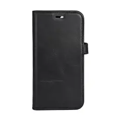 Buffalo Buffalo iPhone 12 / 12 Pro Fodral 2in1 &Auml;kta L&auml;der Svart