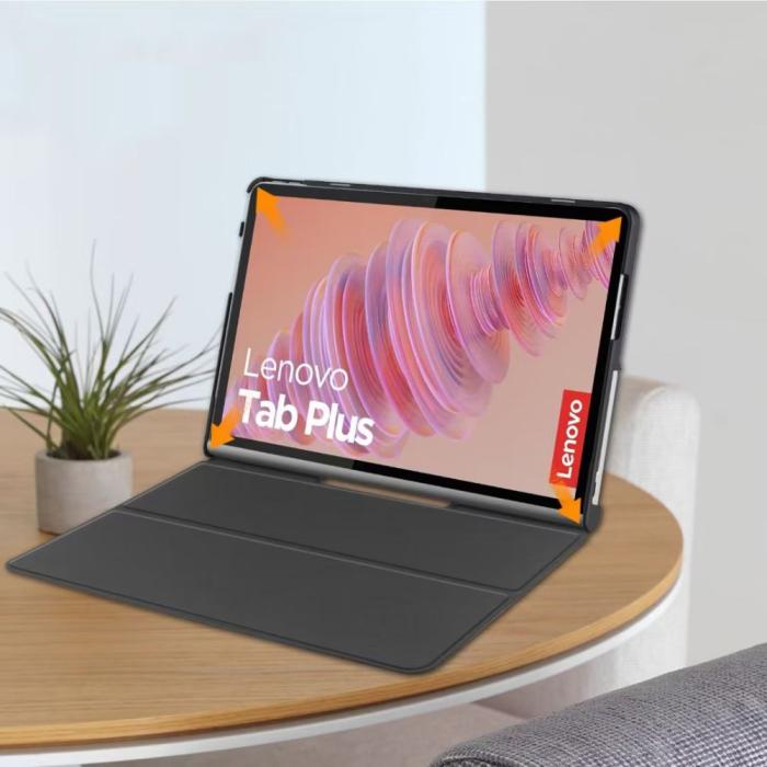 Bild 5, Tech-Protect Tech-Protect Lenovo Tab Plus Fodral SmartCase Svart