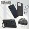  Motorola Edge 60 Pro Skal MagSafe Kickstand Hybrid Svart