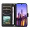  Samsung Galaxy A16 / A26 5G Fodral Rhombus Läder Svart