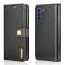 DG.MING DG.MING Samsung Galaxy S21 FE 2in1 Magnet Fodral / Skal Svart
