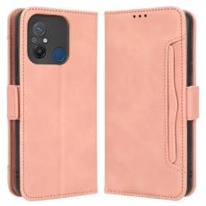  Xiaomi Redmi 12C 4G Fodral Med Avtagbart Kortfodral Rosa