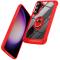  Samsung Galaxy S26 Skal Shockproof Ring Hybrid Röd