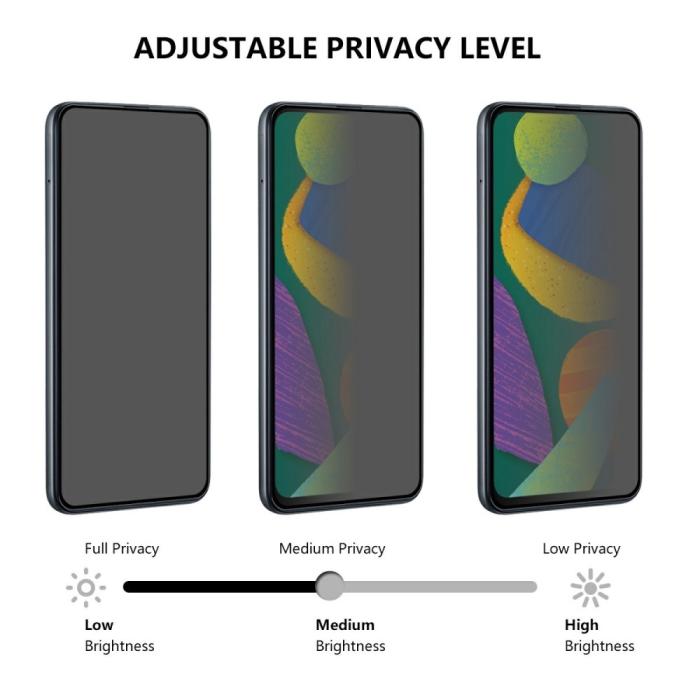 Bild 4,  Samsung Galaxy A16 Skärmskydd Heltäckande Privacy