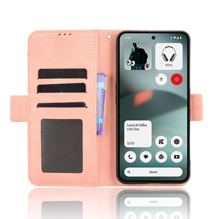 Bild 5,  Nothing Phone 3a Lite Fodral Med Avtagbart Kortfodral Läder