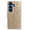  Samsung Galaxy S26 Fodral Fjäril Tryck Guld