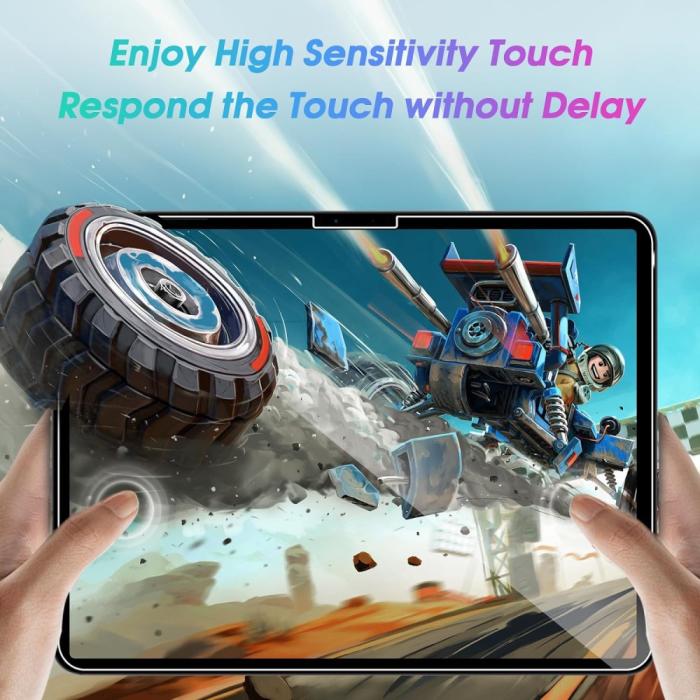 Bild 2,  iPad Pro 11 2025/2024 2-PACK Skärmskydd Härdat Glas