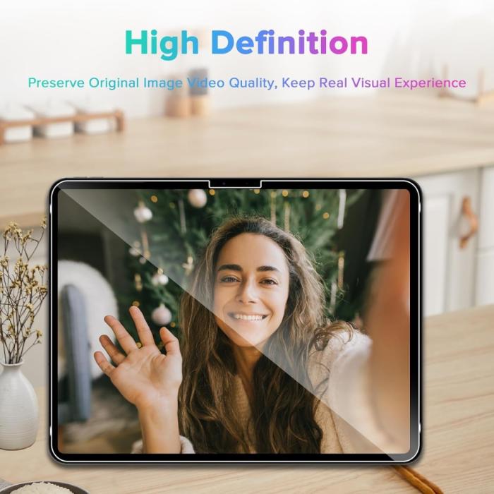 Bild 3,  iPad Pro 11 2025/2024 2-PACK Skärmskydd Härdat Glas