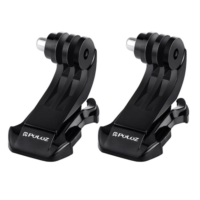Bild 2, PULUZ PULUZ 2-PACK J-Hook Snabbfäste För GoPro Svart