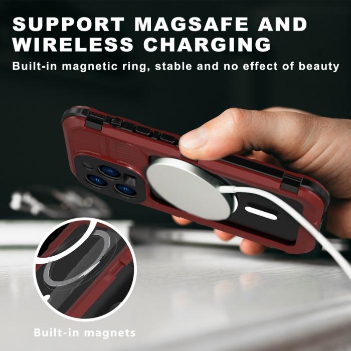 Bild 2, ShellBox ShellBox iPhone 14 Pro MagSafe IP68 Aluminium Vattentät Skal