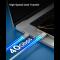 Spigen Spigen 1.5m 240W USB-C - USB-C Kabel Vit