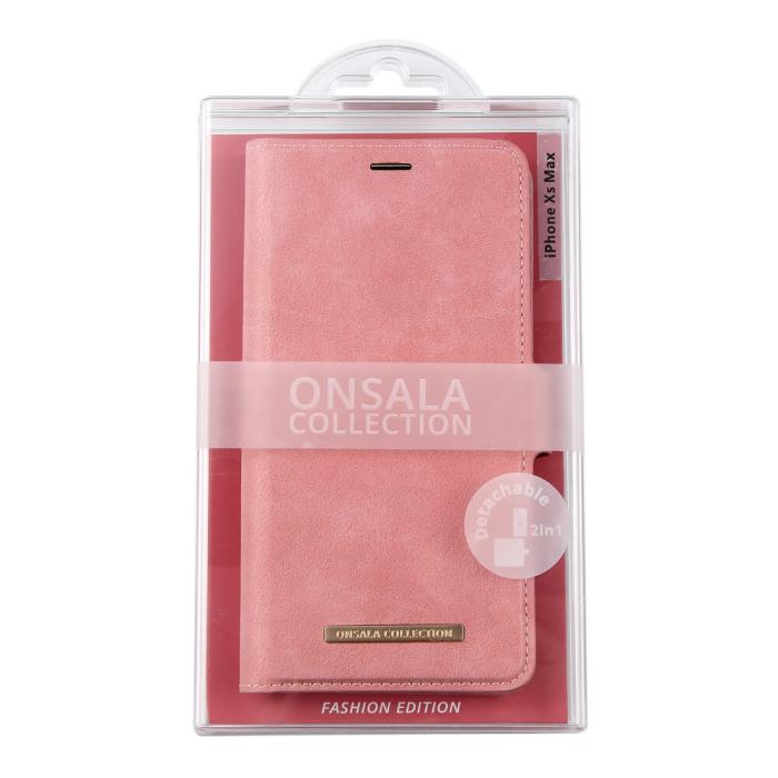 Bild 2, Onsala ONSALA iPhone XS Max 2in1 Magnet Fodral / Skal Dusty Pink