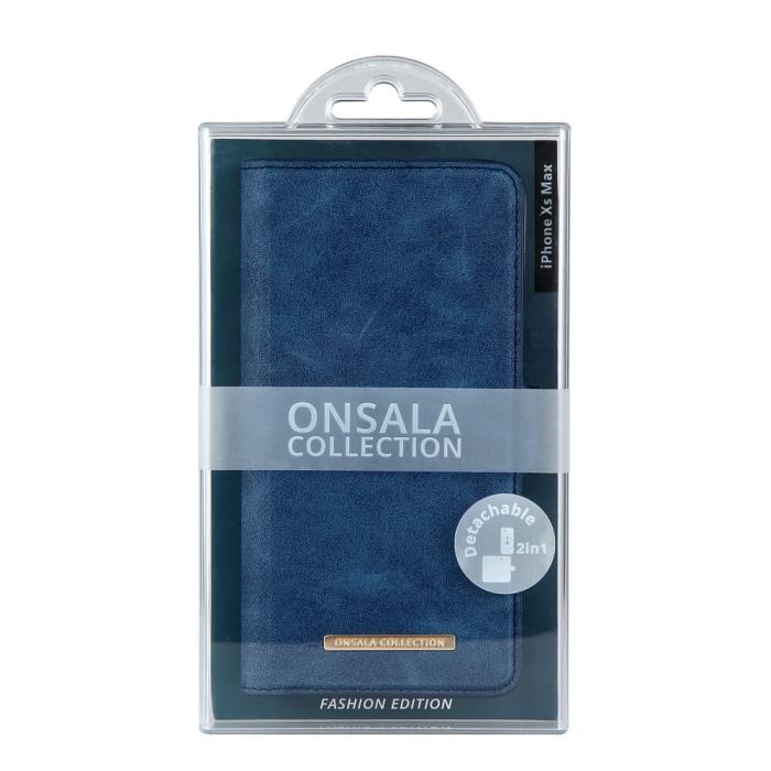 Bild 2, Onsala ONSALA iPhone XS Max 2in1 Magnet Fodral / Skal Royal Blue