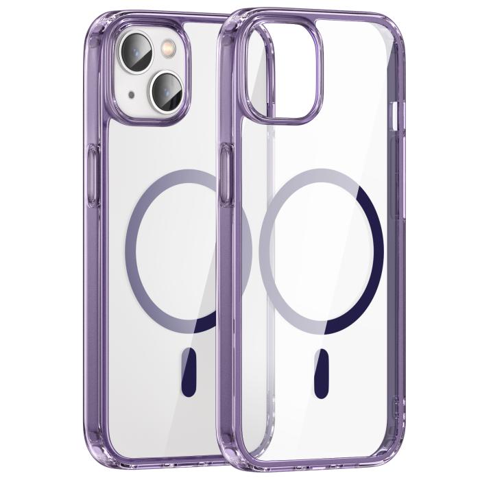 Bild 2, ColorPop ColorPop iPhone 14 Plus Skal CH MagSafe Transparent/Lila